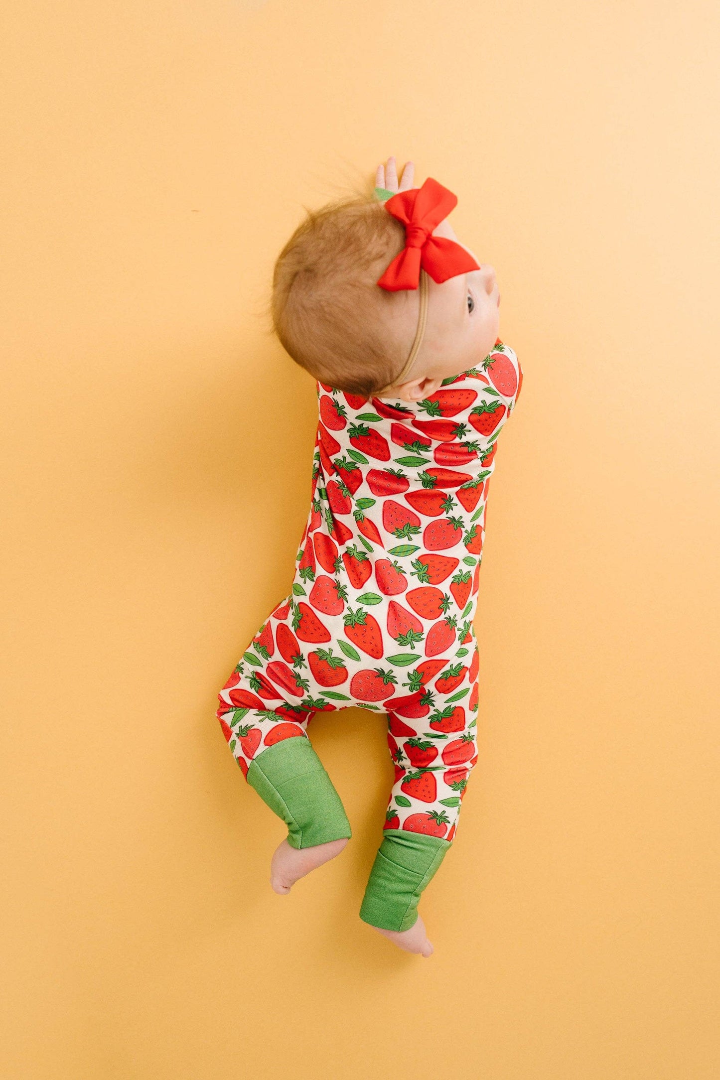 Strawberry Bamboo Sleeper: 3T