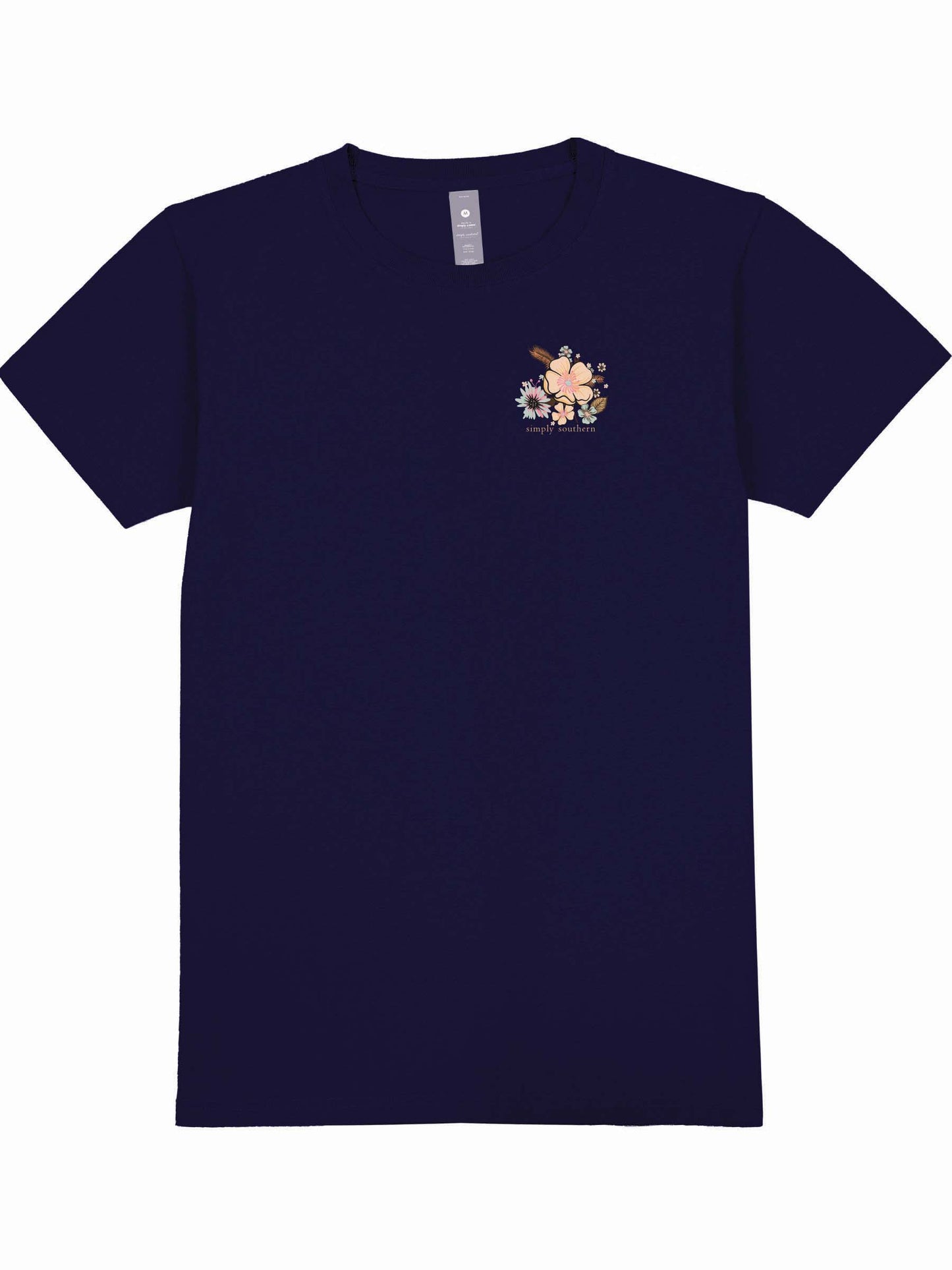 Simply Southern I'd Rather Be Reading Tee in Navy