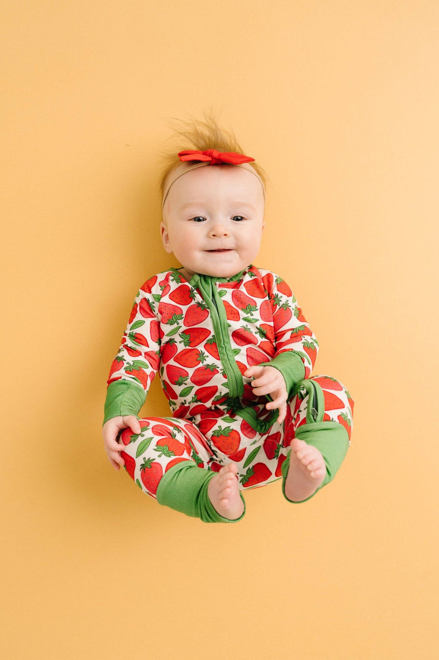 Strawberry Bamboo Sleeper: 3T