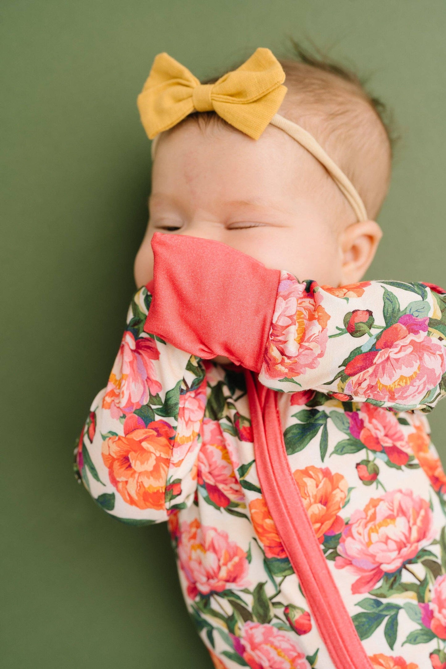 Tatum Floral Bamboo Sleeper: 18-24M