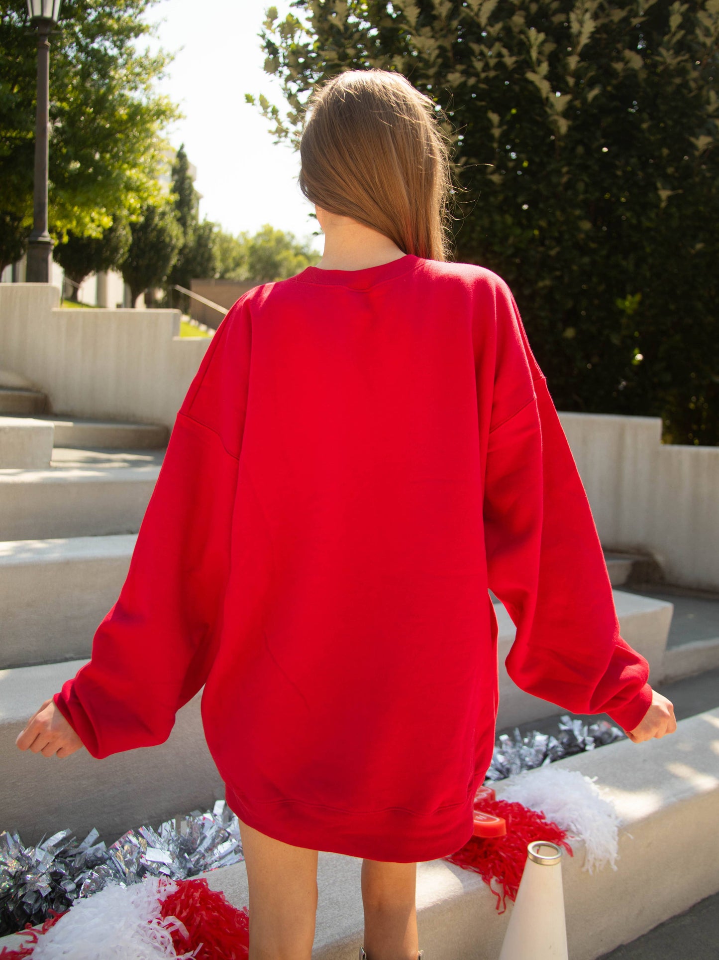 ARKANSAS RAZORBACK VAULT SWEATSHIRT RED
