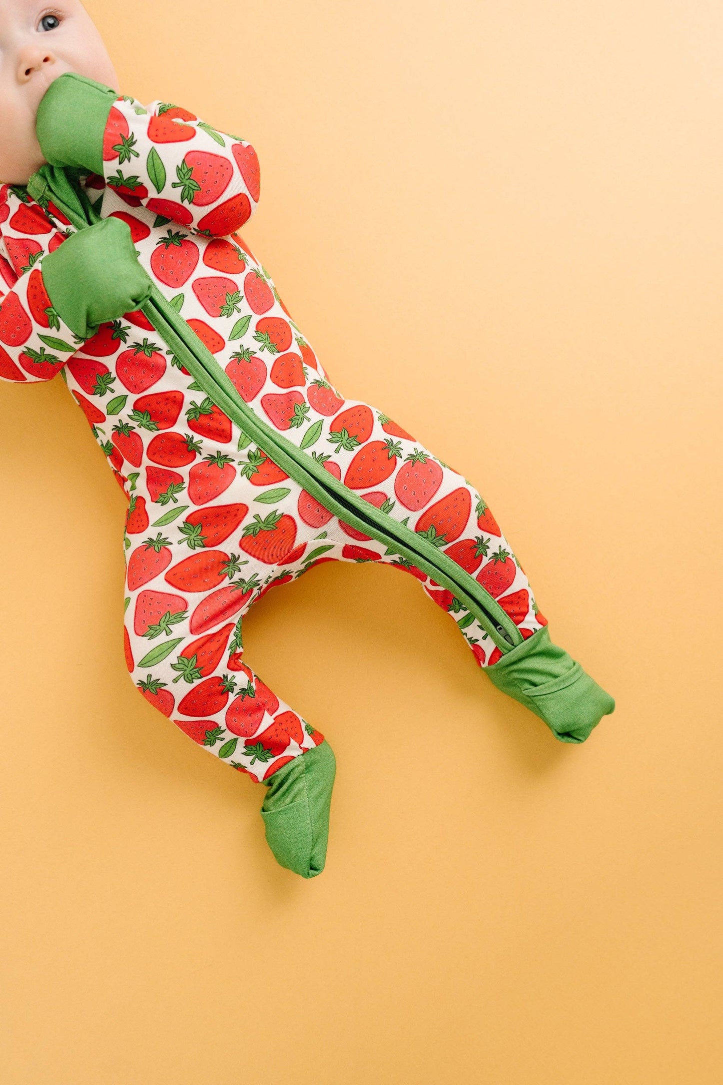 Strawberry Bamboo Sleeper: 3T