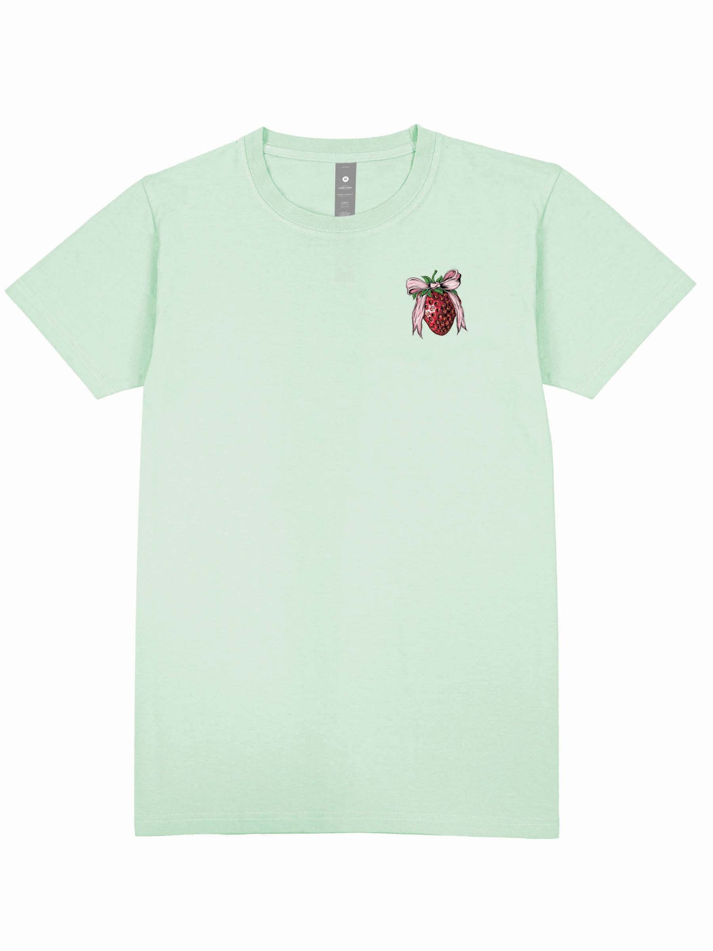 Simply Southern Strawberry Festival Tee in Mint