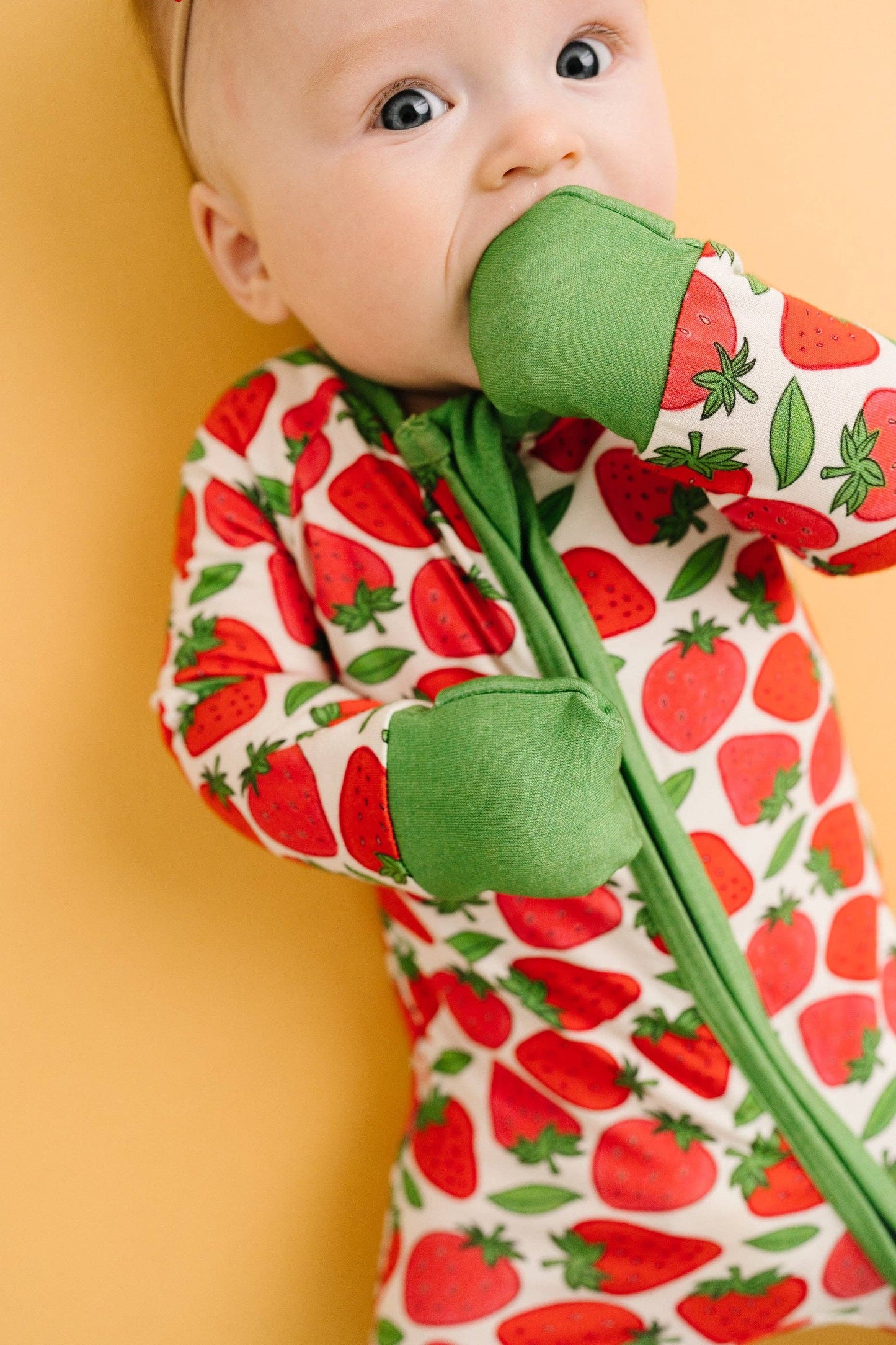 Strawberry Bamboo Sleeper: 3T