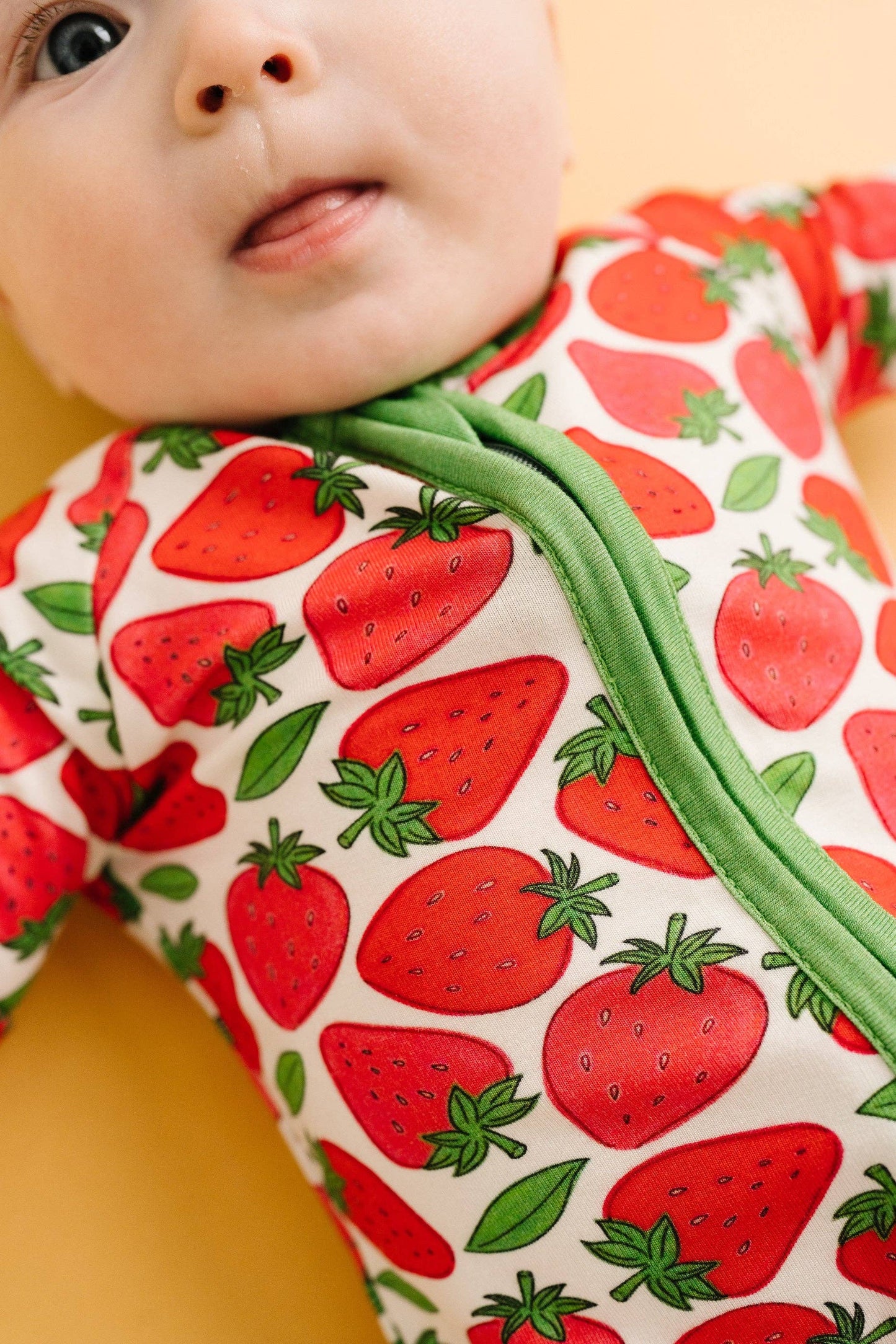 Strawberry Bamboo Sleeper: 3T