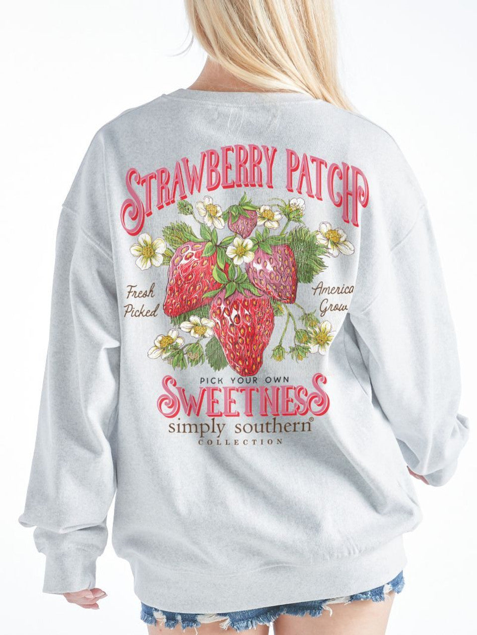 Strawberry Patch Sweater