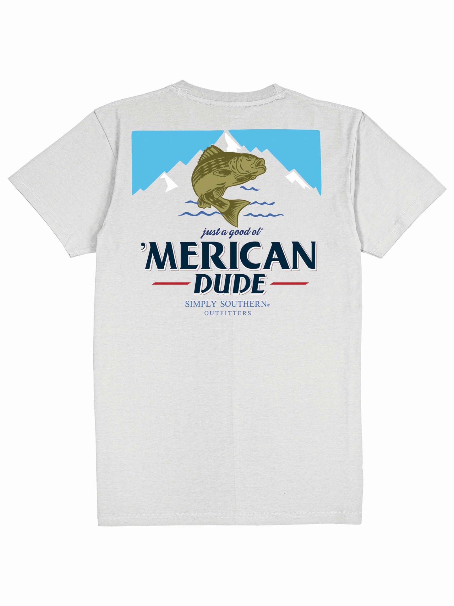 Simply Southern ‘Merican Dude Tee in Star