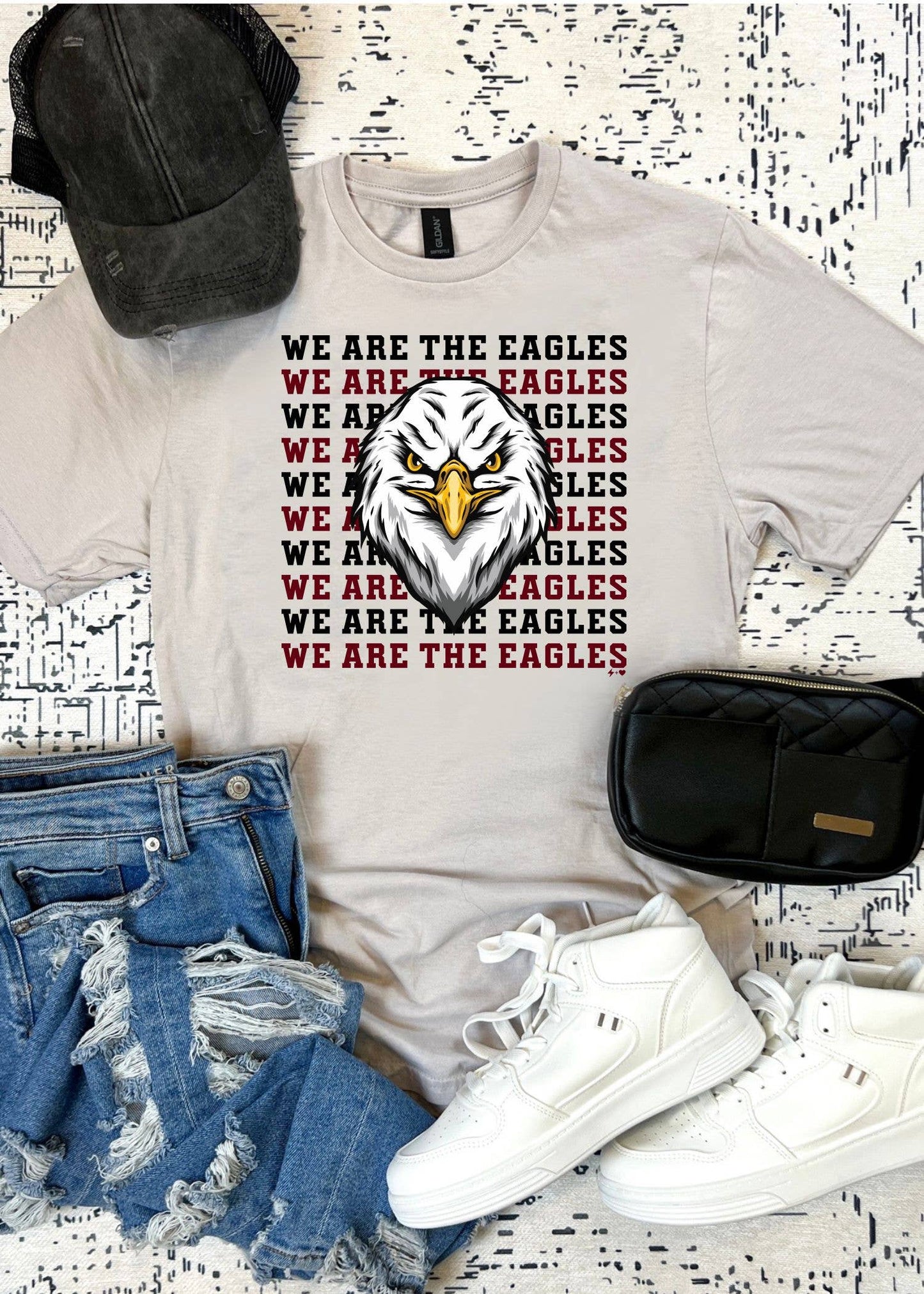 We are the Eagles Team Mascot Tee