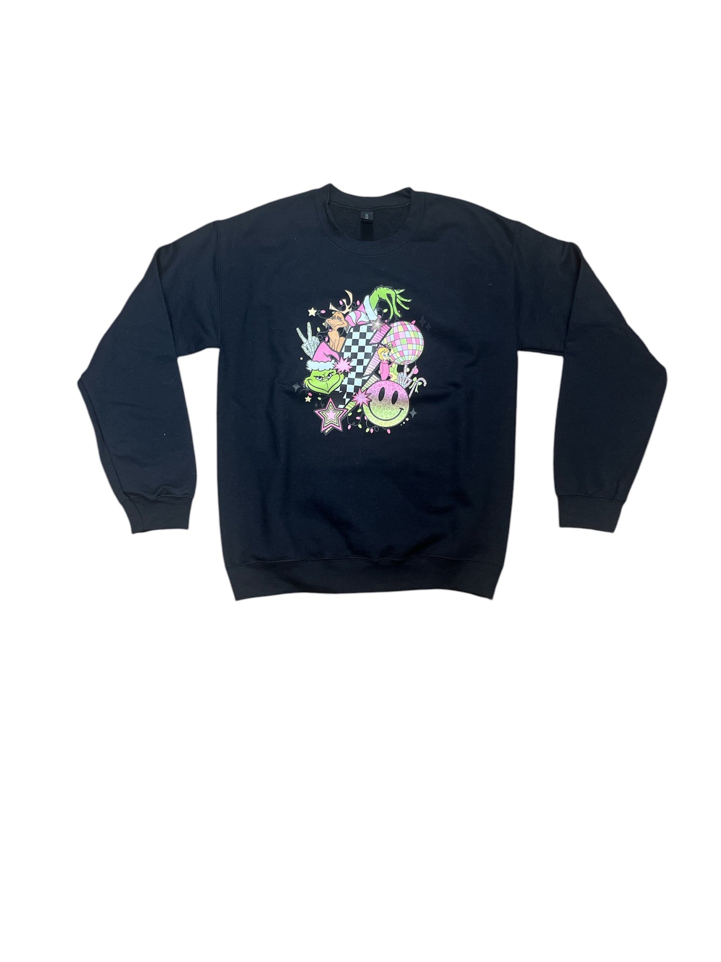 The Grinch Sweatshirt- Black
