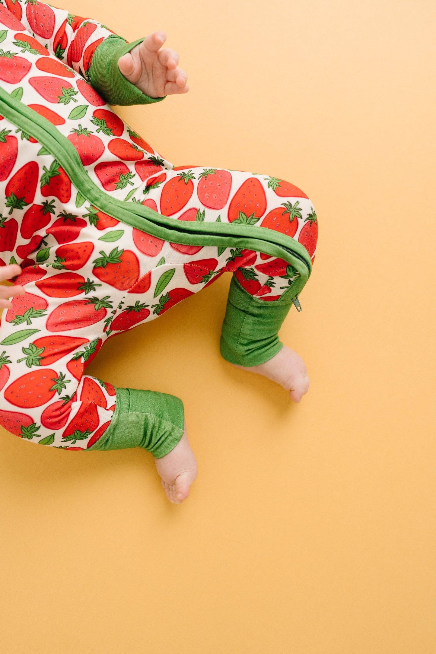 Strawberry Bamboo Sleeper: 3T