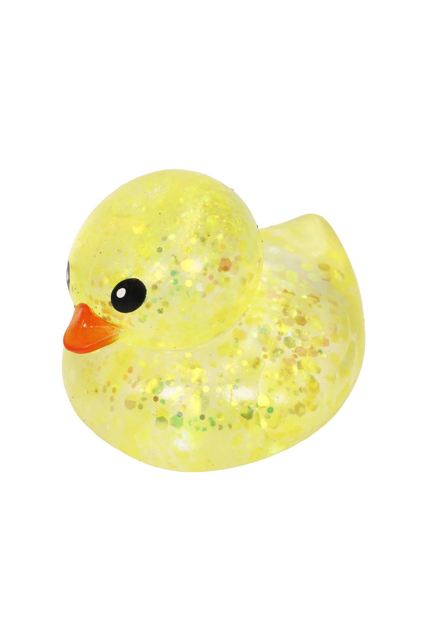 Cute Rubber Ducks Glitter Maltose Putty Filled Squishy: ASSORTED / ONE SIZE