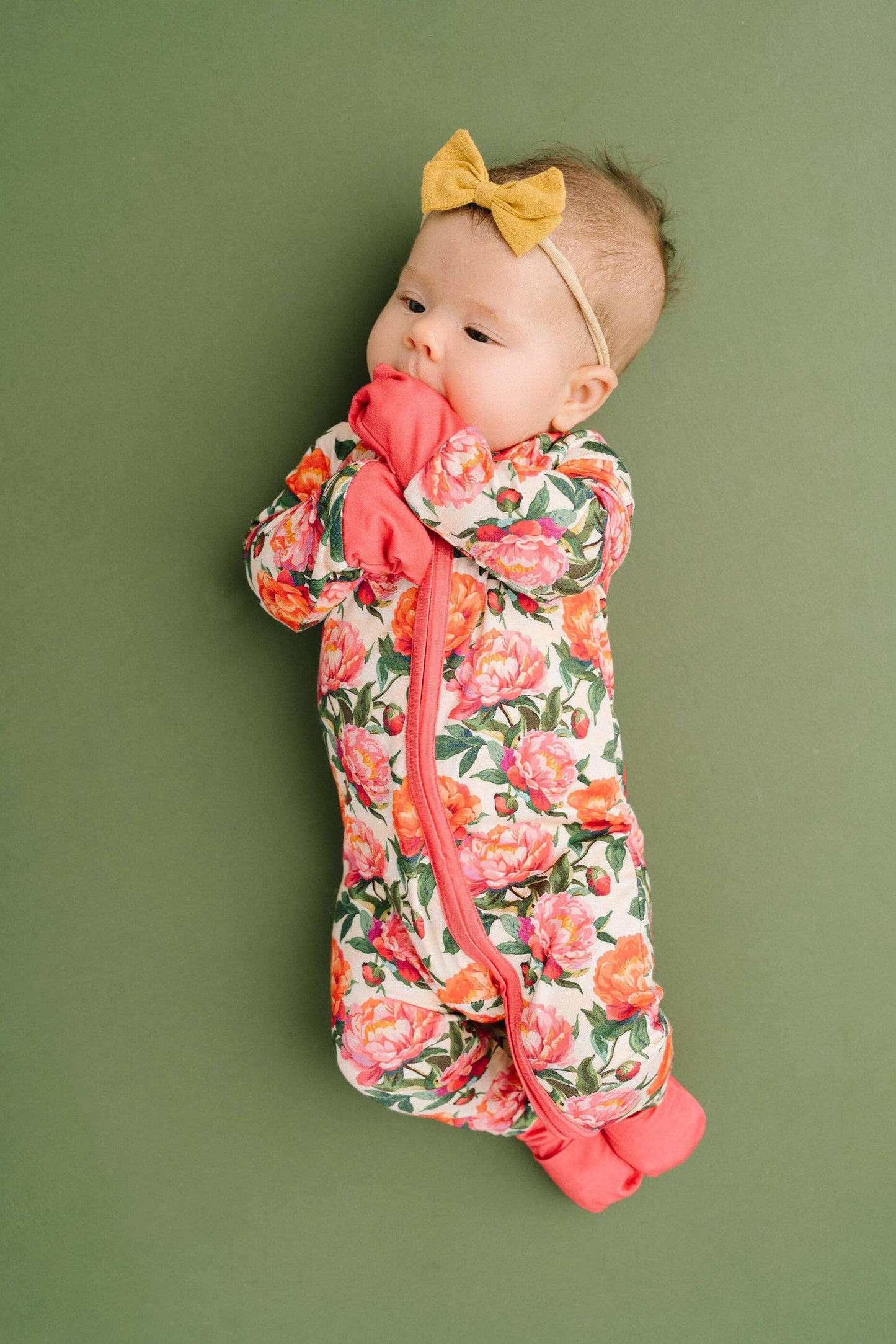 Tatum Floral Bamboo Sleeper: 18-24M