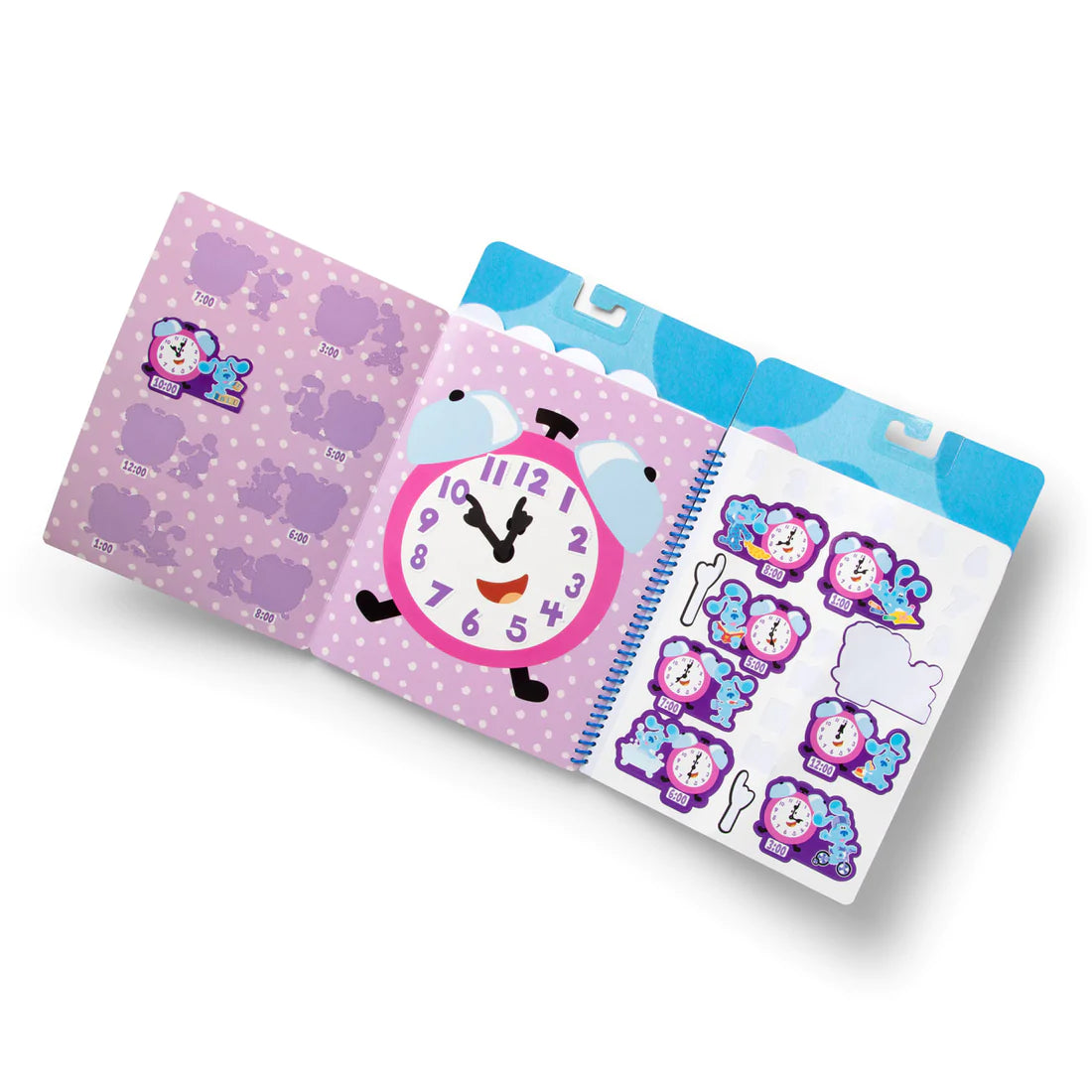 MD Blues Clues Restickable Stickers Letters & Numbers