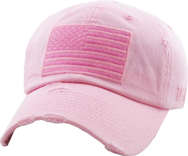 Pink KBethos Flag Hat