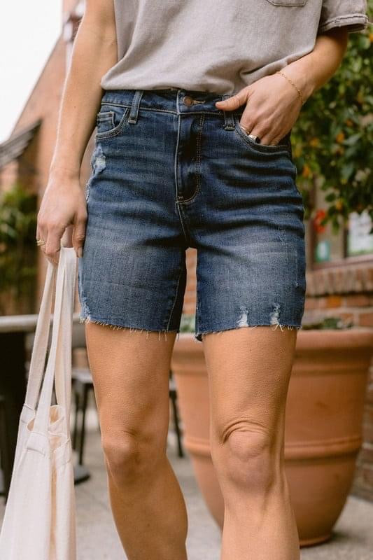 Dark Blue Judy blue shorts