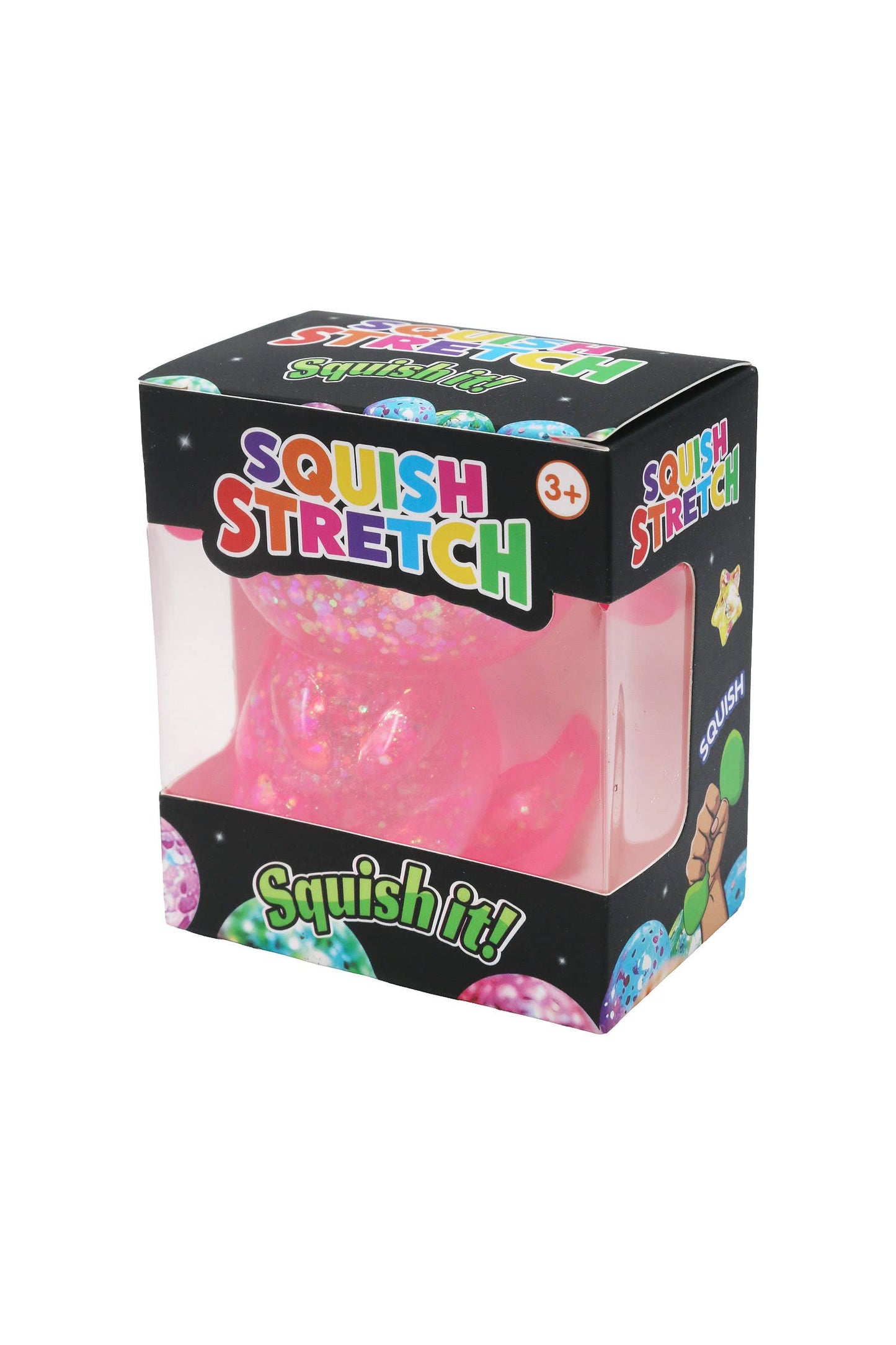 Axolotl Glittery Maltose Thick Putty Filled Squishy: ASSORTED / ONE SIZE