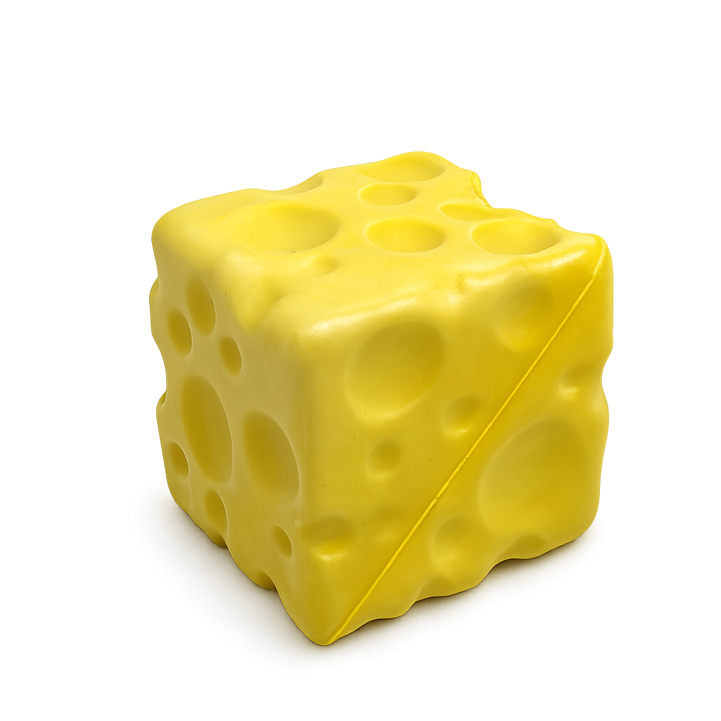 Fun Doh Slow Rise Cheese Squishies | Viral Sensory Display: Wholesale Price