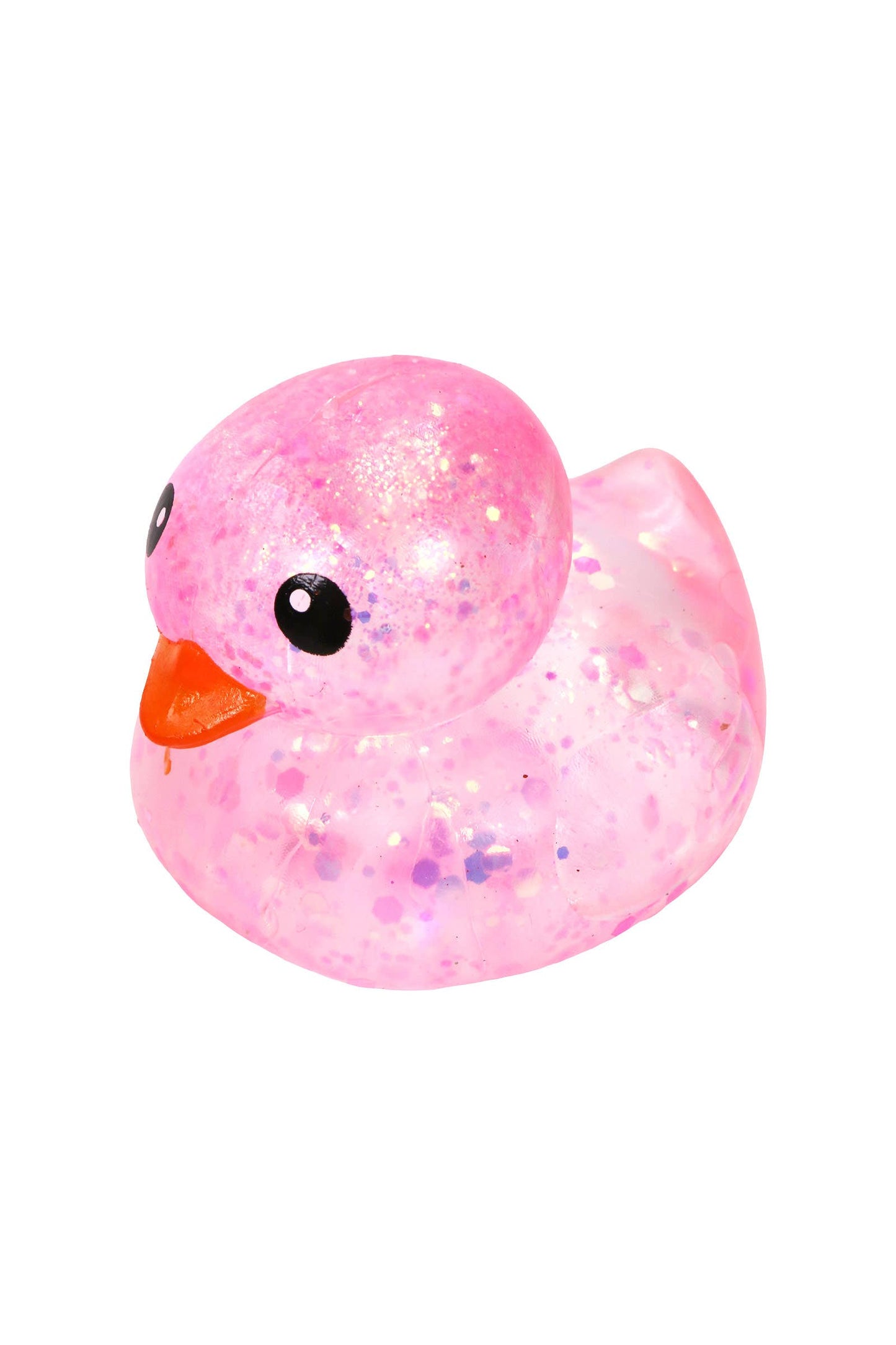 Cute Rubber Ducks Glitter Maltose Putty Filled Squishy: ASSORTED / ONE SIZE
