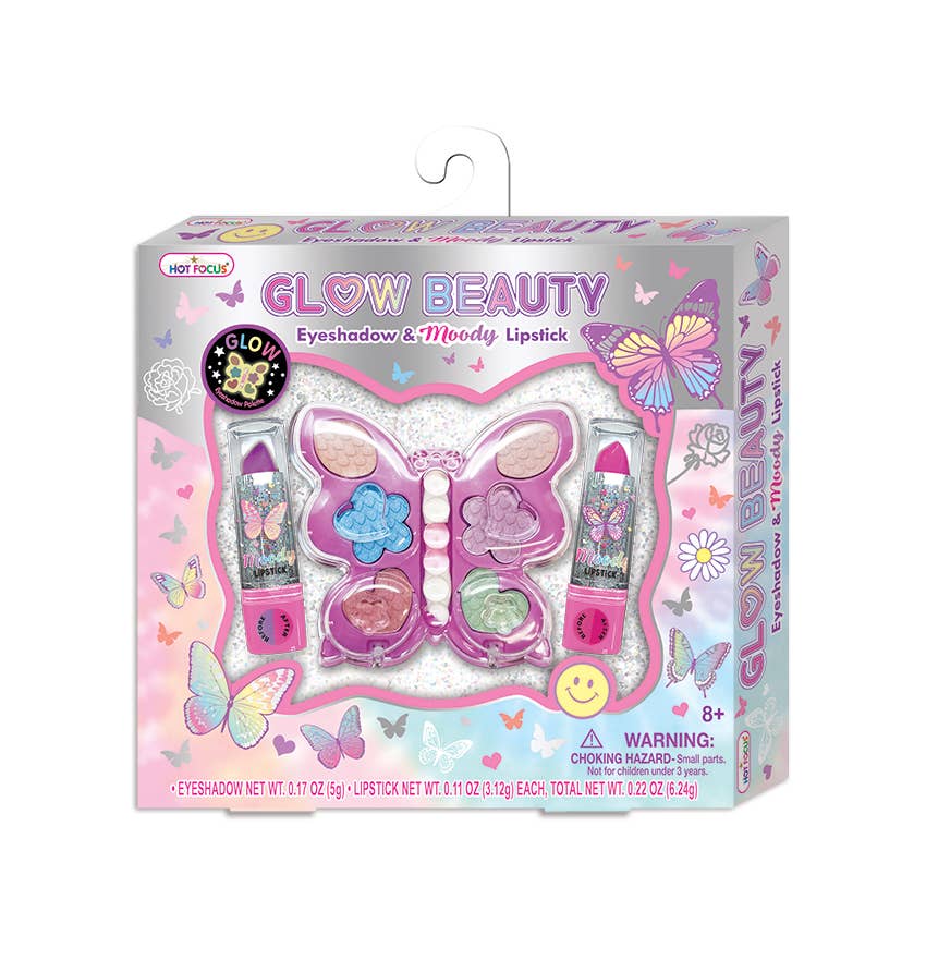 Glow Beauty Eyeshadow & Moody Lipstick