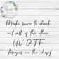 Books and Bows-UV DTF 4in Decal