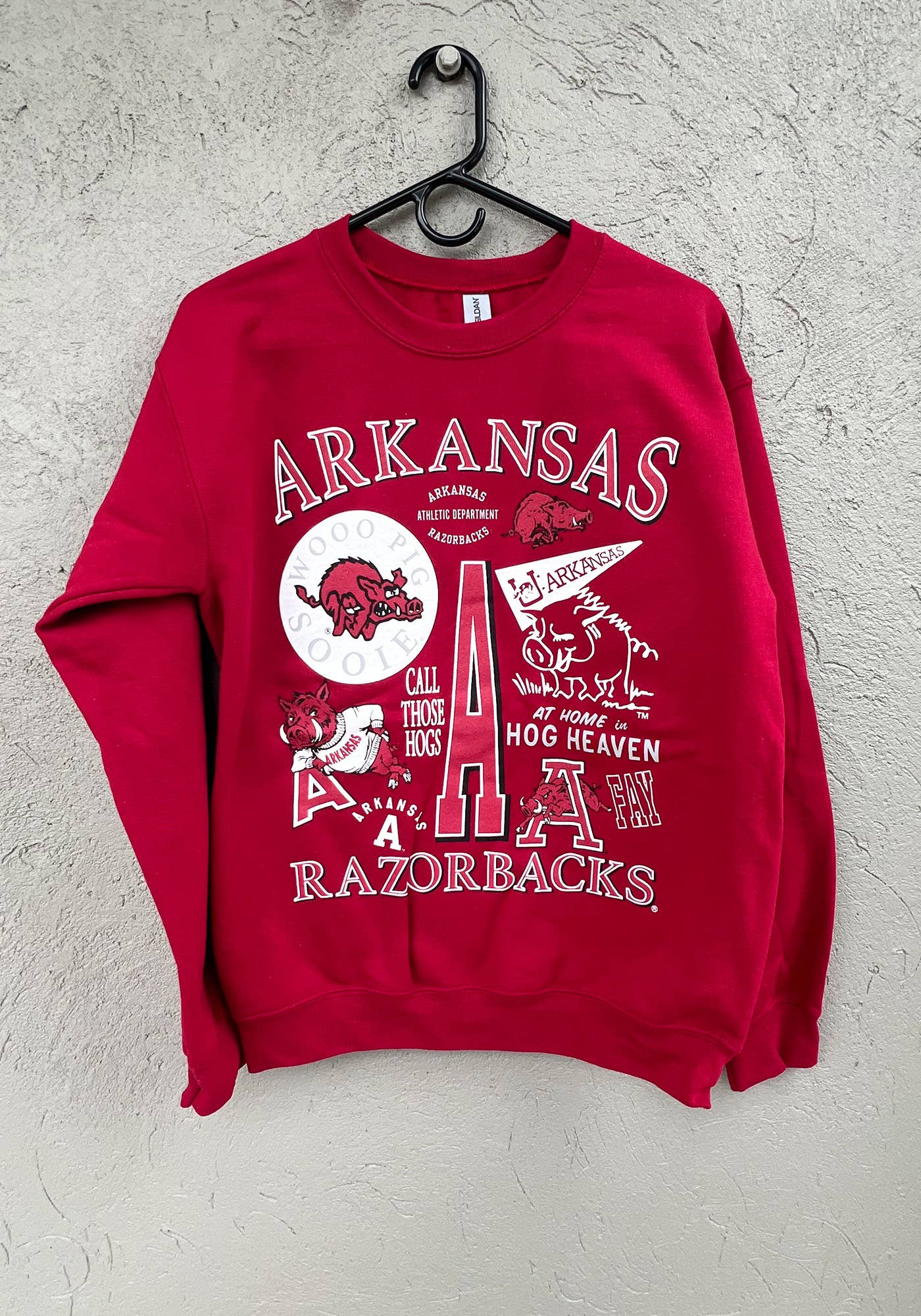 Southern Trend: Arkansas Razorbacks Collage Sweatshirt