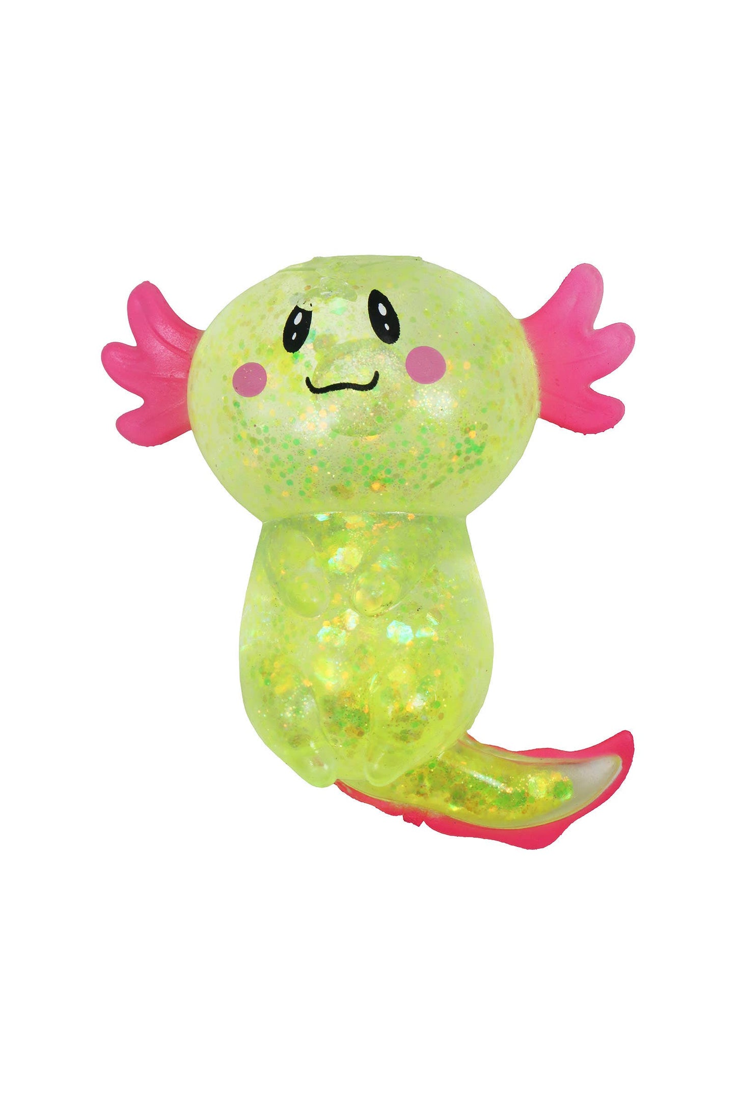 Axolotl Glittery Maltose Thick Putty Filled Squishy: ASSORTED / ONE SIZE