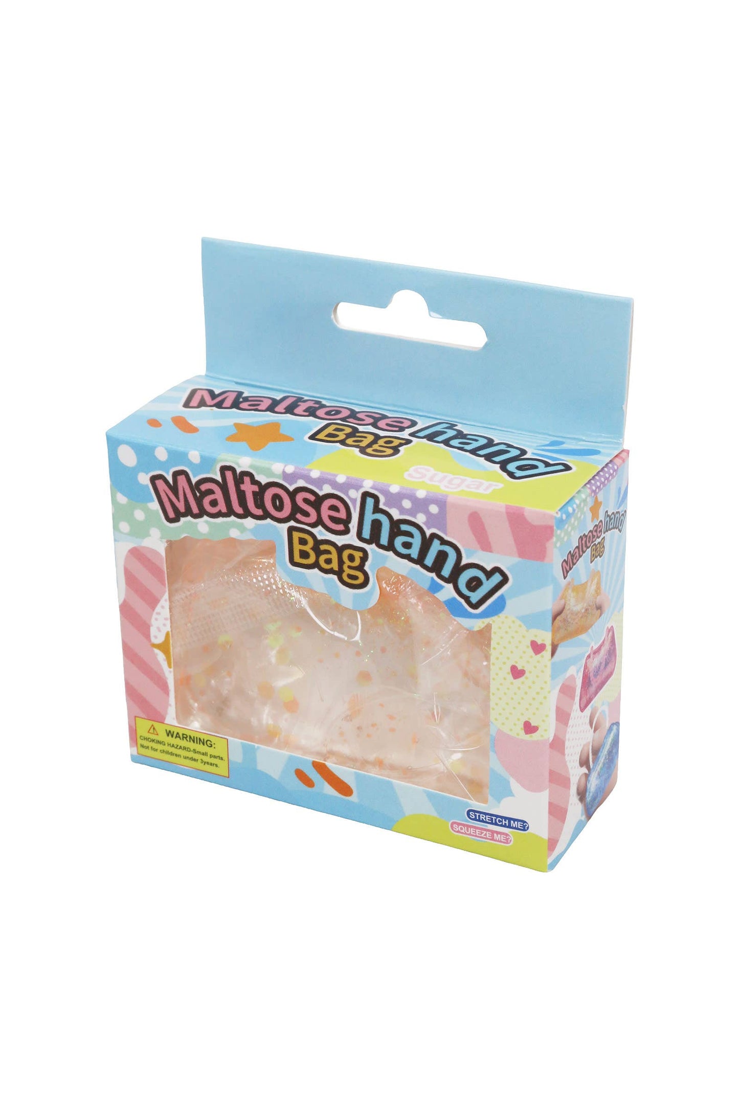 Handbag Purse Glitter Maltose Putty Slime Filled Squishy Toy: ASSORTED / ONE SIZE