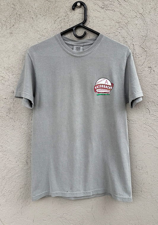 Southern Trend Baseball Card Ribby Short Sleeve Tee