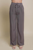 Women's Grey Tencel Pants