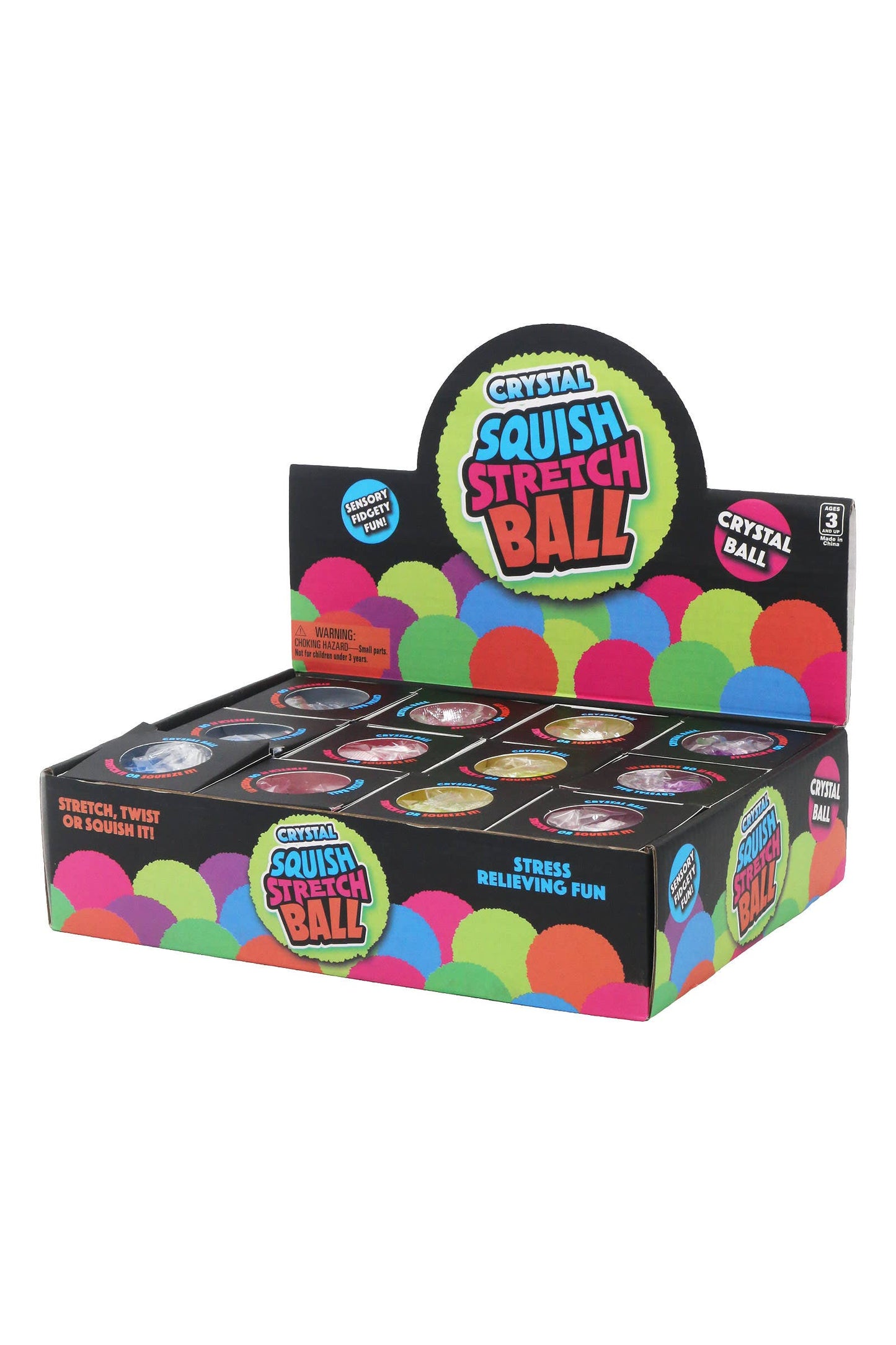 Sugar Textured Candy Maltose Putty Filled Squishy: ASSORTED / ONE SIZE