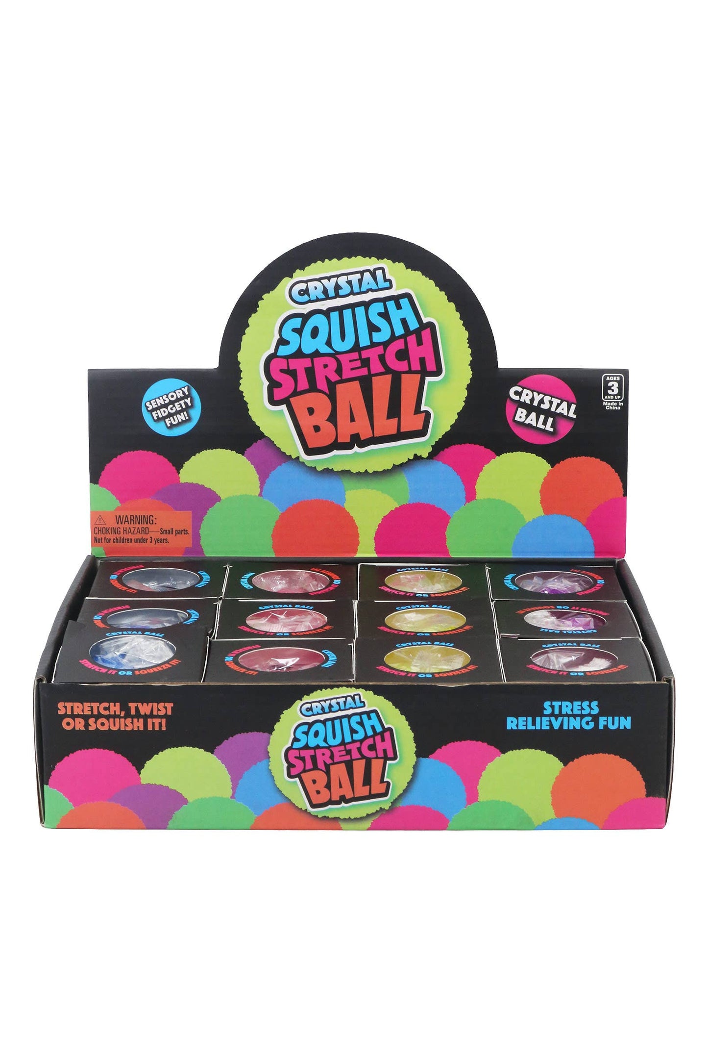 Sugar Textured Candy Maltose Putty Filled Squishy: ASSORTED / ONE SIZE