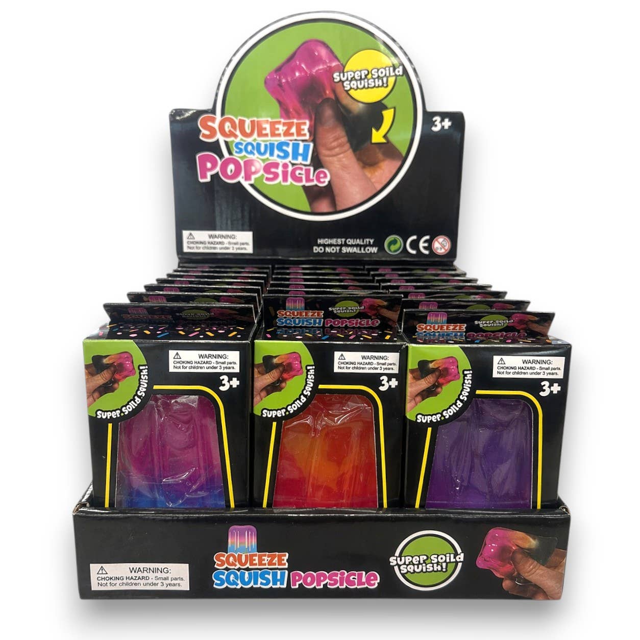 Popsicle Jelly Toy 24ct PDQ