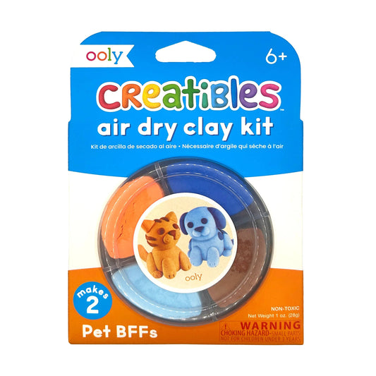 Creatibles: Air Dry Clay BFFs Kit - Pet Pals (Set of 4 Color