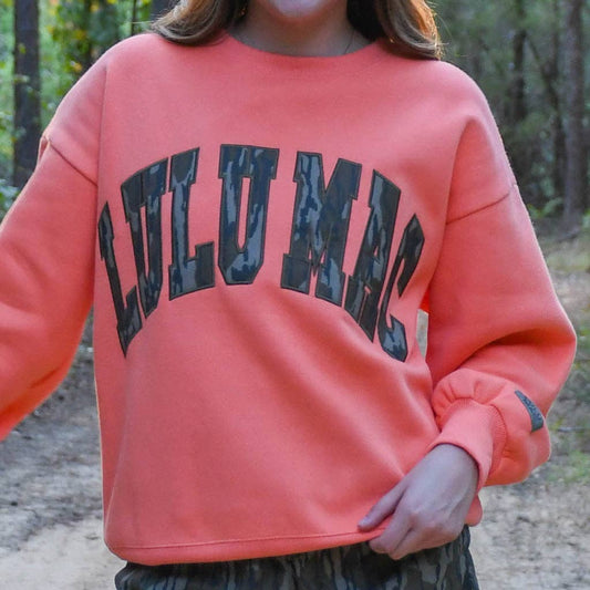LuLu Mac Orange w/ Mossy Oak Bottomland: Orange