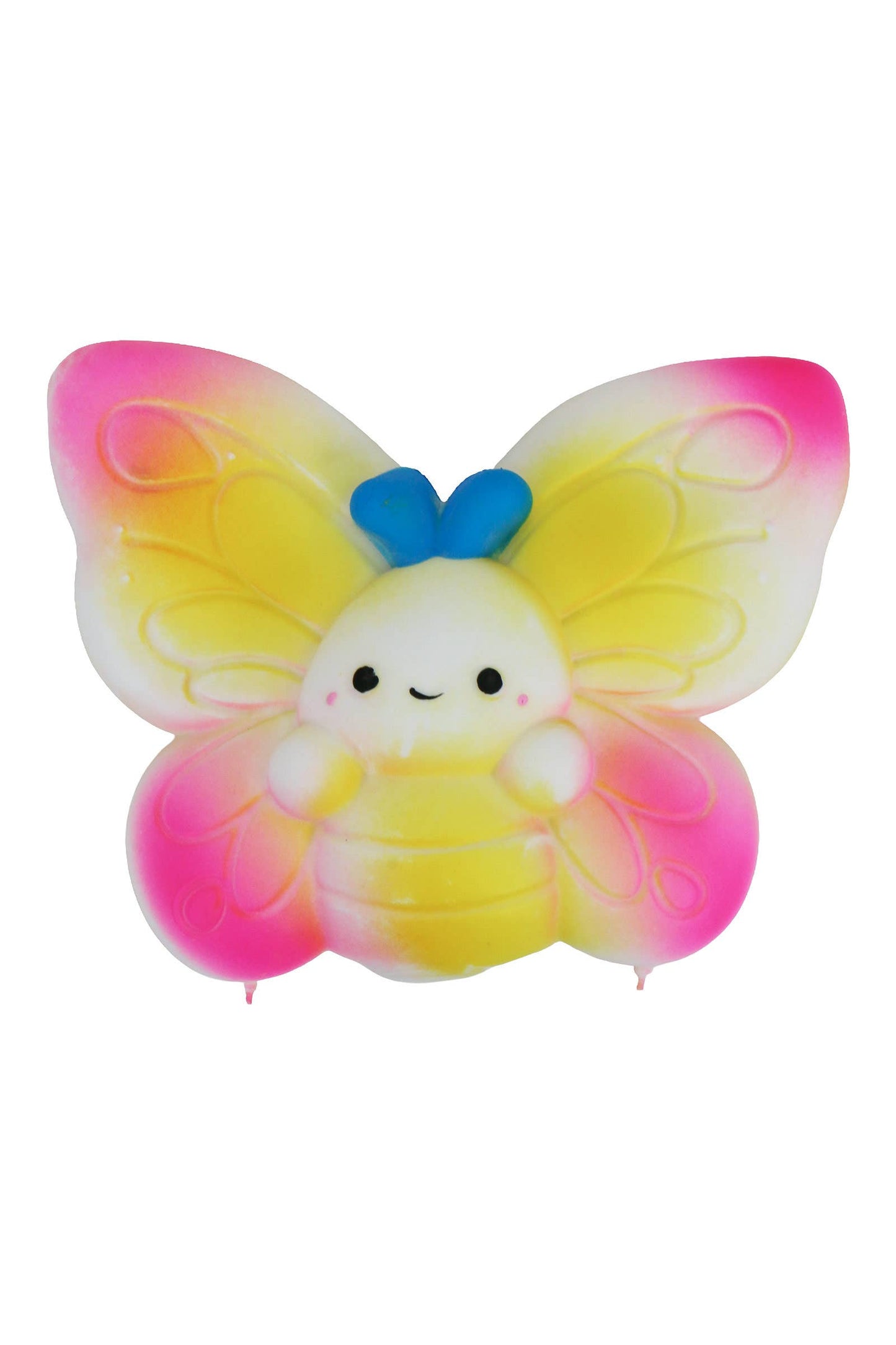 JUMBO 7 Inch Butterfly Fluffy Slime Filled TPR Squishy: AS SHOWN / ONE SIZE