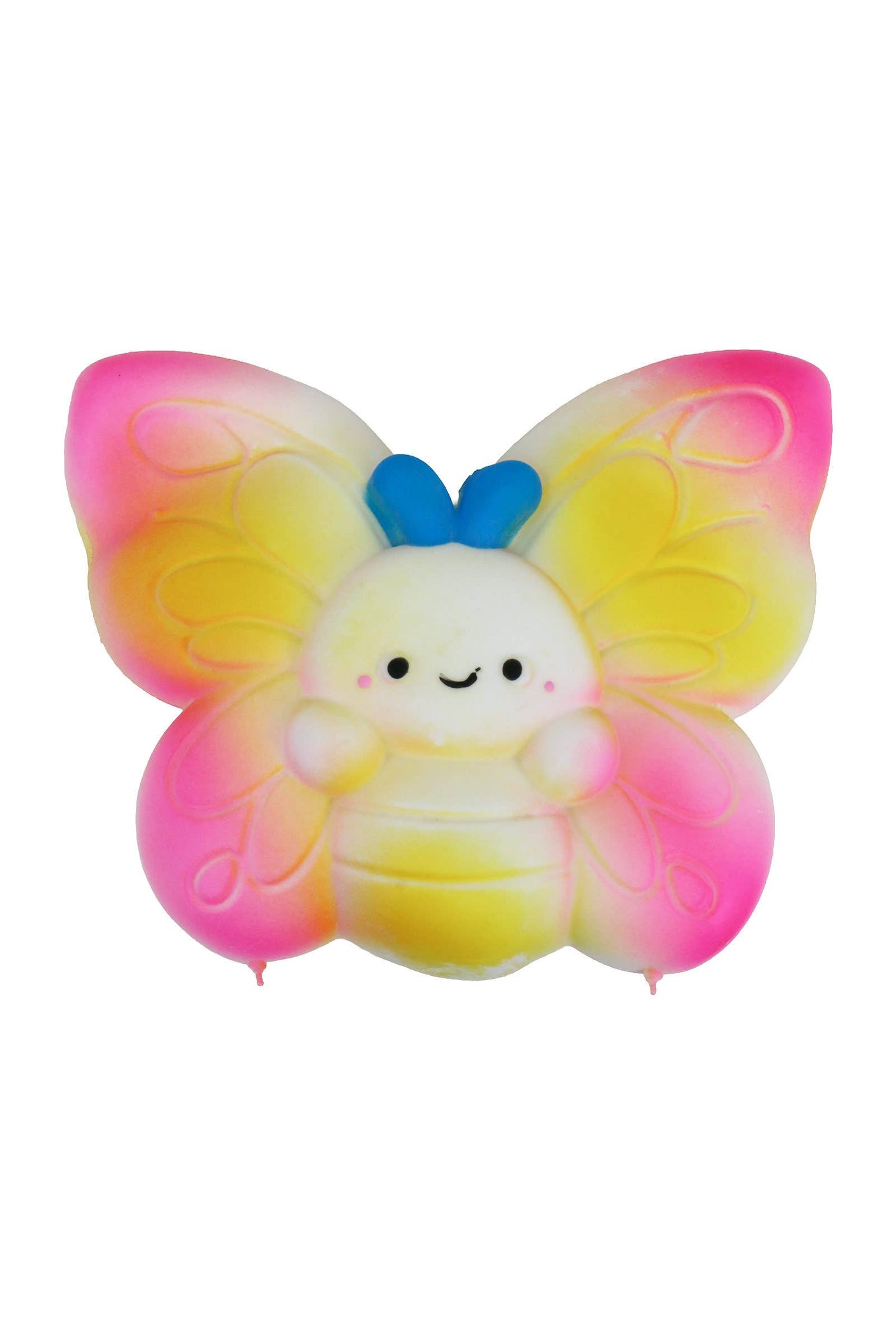 JUMBO 7 Inch Butterfly Fluffy Slime Filled TPR Squishy: AS SHOWN / ONE SIZE