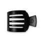 Square Flat Hair Clip | Med. | Jet Black