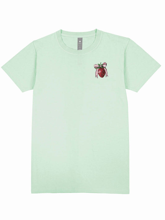 Simply Southern Strawberry Festival Tee in Mint