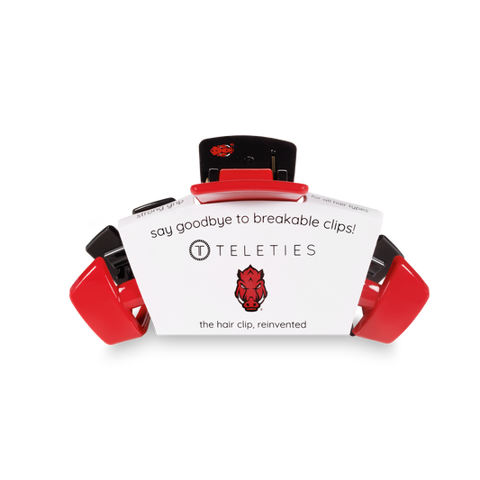 Classic College Hair Clip | Med. | Univ. of Arkansas