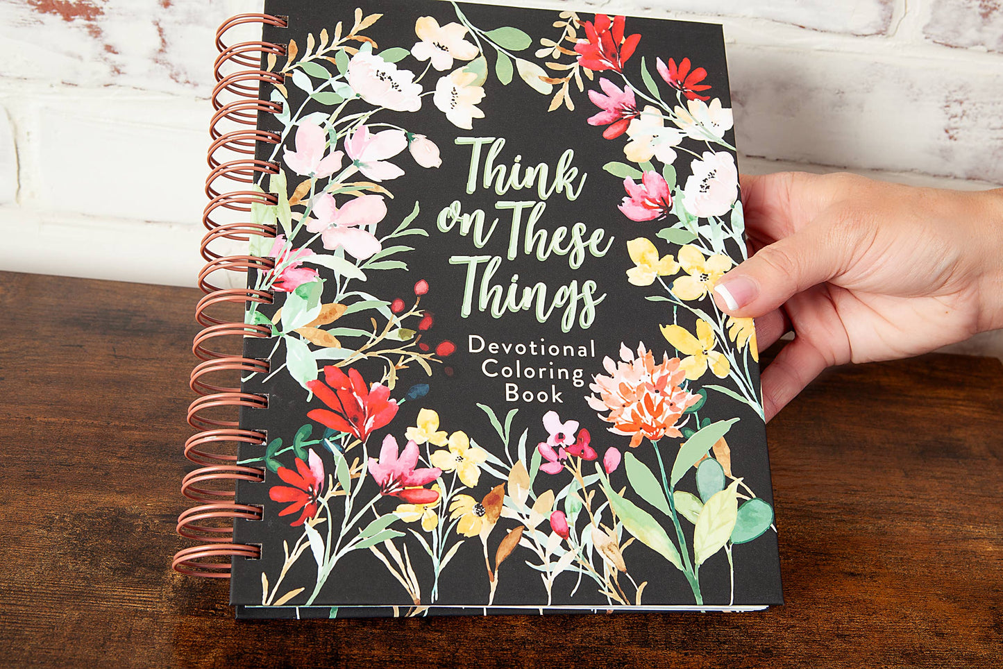 Think on These Things Devotional Coloring Book