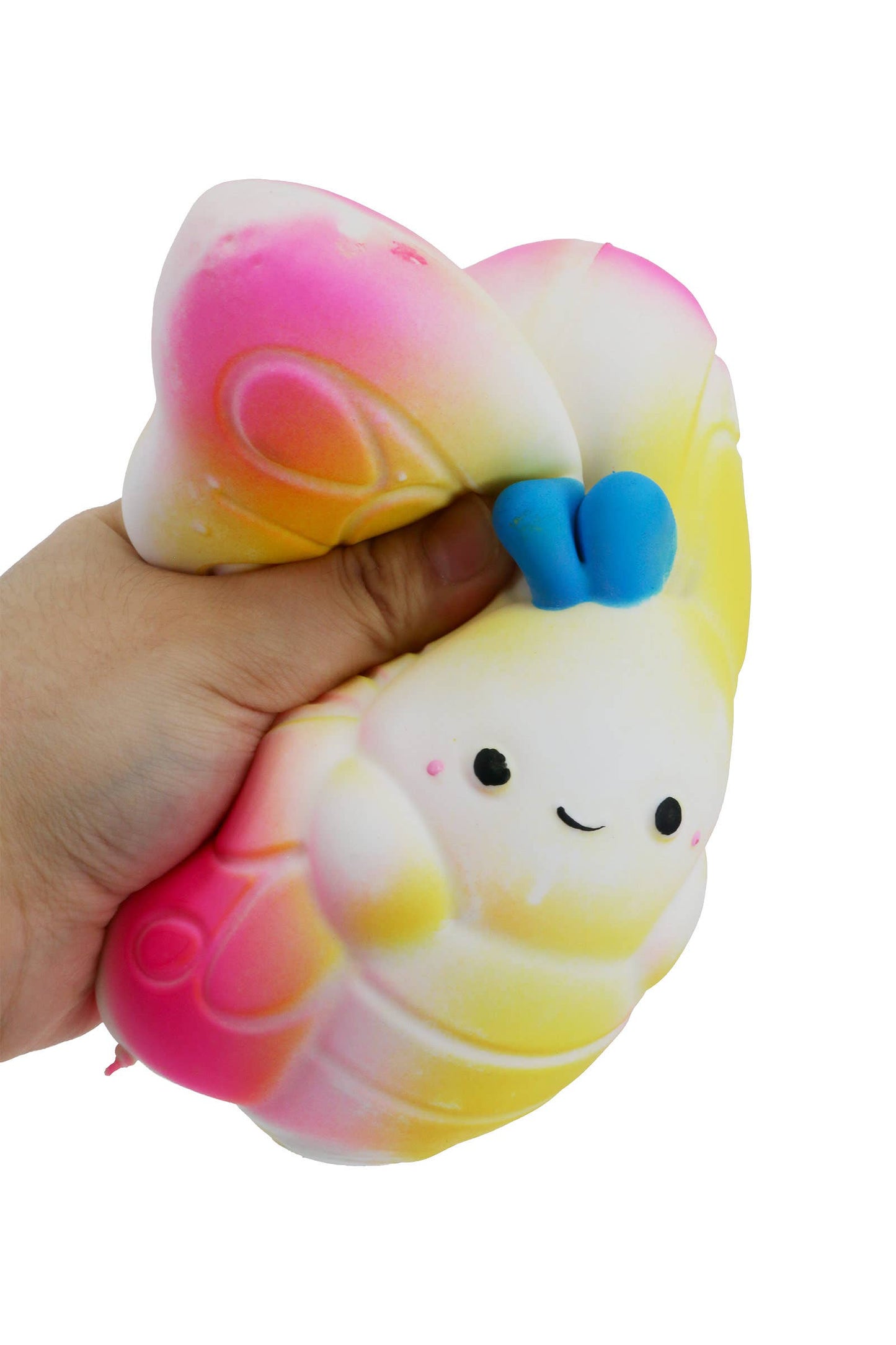 JUMBO 7 Inch Butterfly Fluffy Slime Filled TPR Squishy: AS SHOWN / ONE SIZE