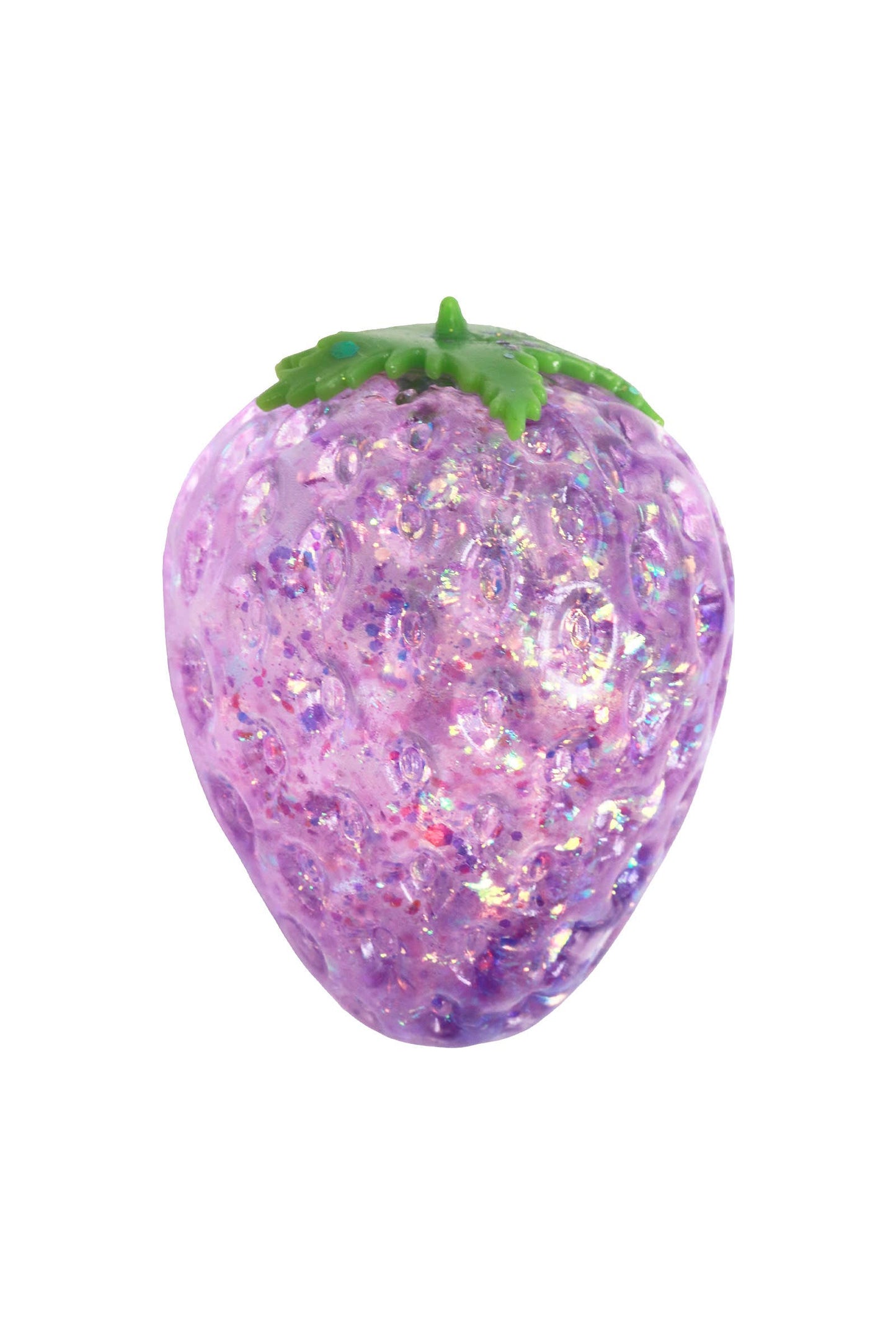 Strawberry Glittery Maltose Putty Filled Squishy: ASSORTED / ONE SIZE