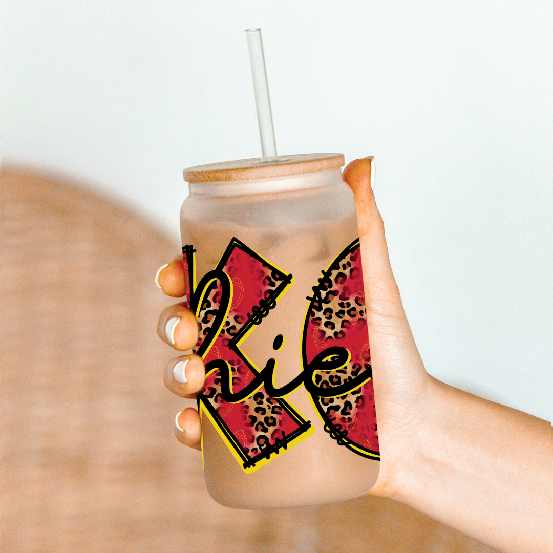 KC Chiefs 1-16oz UV DTF Wrap
