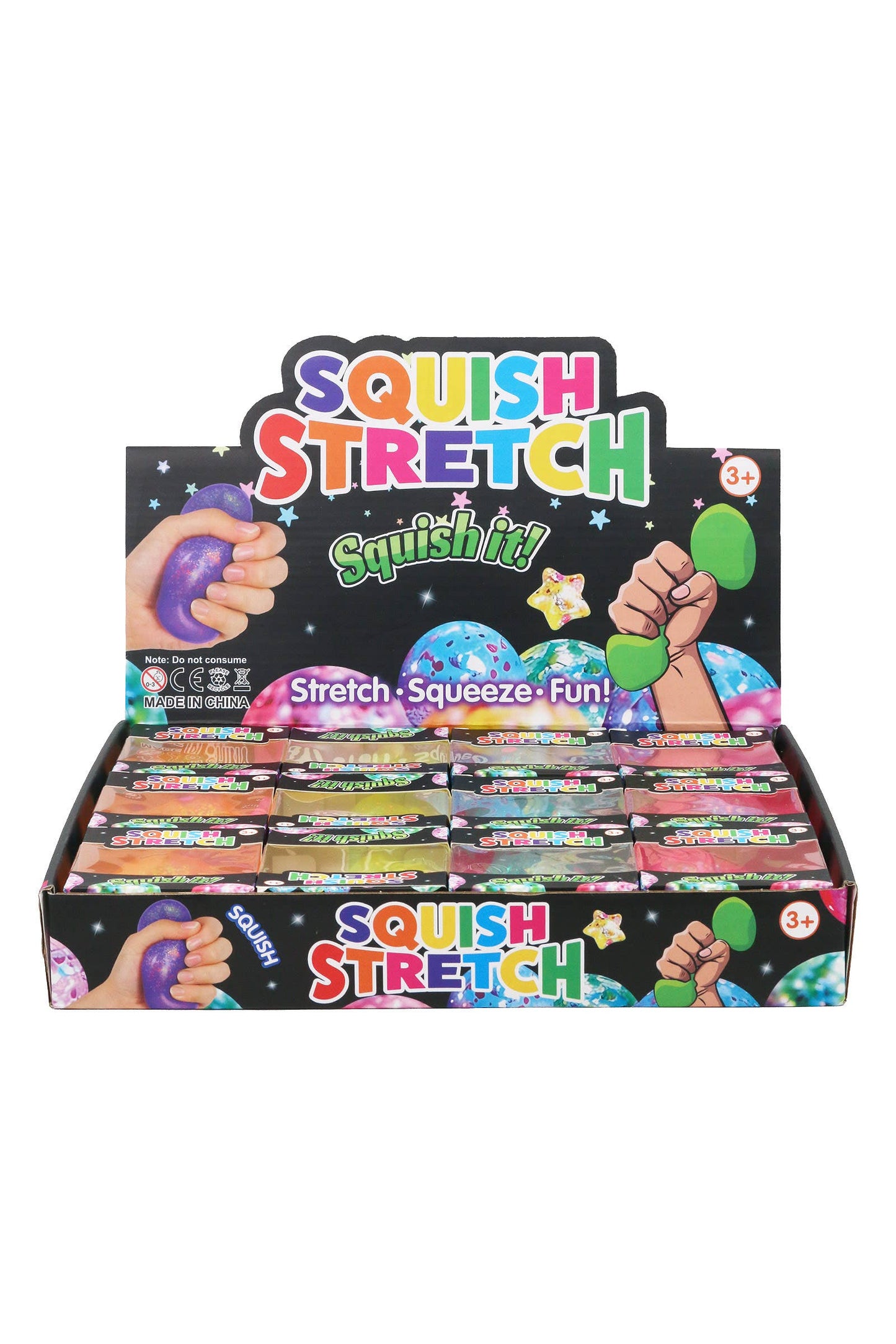 Axolotl Glittery Maltose Thick Putty Filled Squishy: ASSORTED / ONE SIZE
