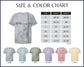 Eagles Distressed Checkered Colorblast Tee
