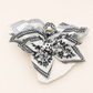 PAISLEY BOHO VINTAGE HAIR CLAW CLIPS |
