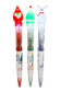 Merry Christmas Led Light-up Pen - 36 Pcs: ASSORTED / ONE SIZE