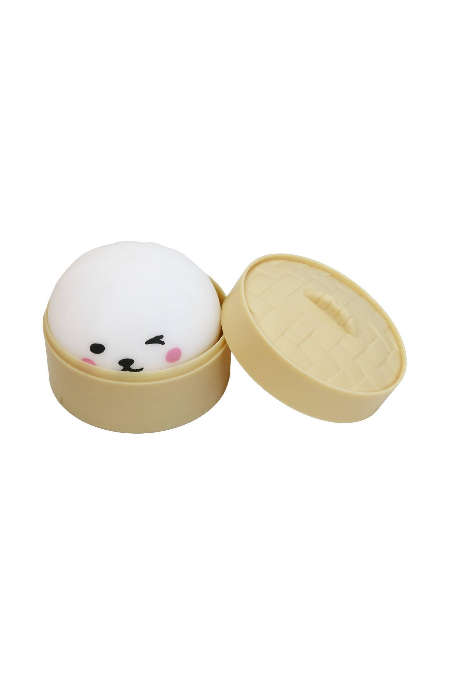 Mini Puppy Solid Bao Dumpling Soft Slime Squishy - 2 Inch: ASSORTED / ONE SIZE