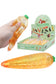 Cute Happy Carrot Glittery Maltose Putty Filled Squishy Toy: ORANGE / ONE SIZE