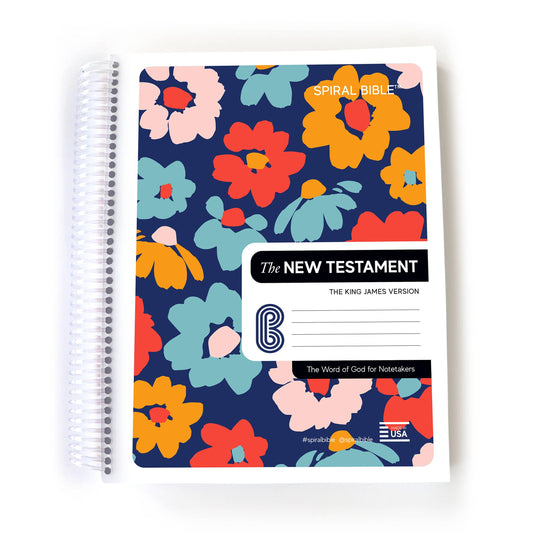 Spiral Bibleâ„¢ - KJV New Testament - Floral